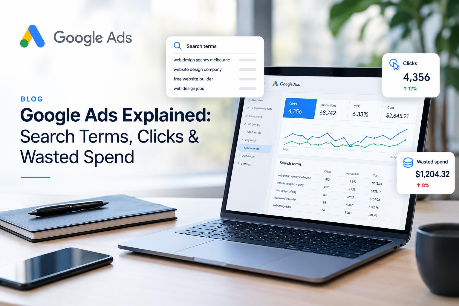 Google Ads Explained: Search Terms, Clicks & Wasted Spend